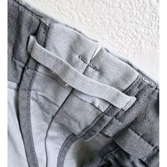 Proper Cloth Sondrio Grey Lightweight Stretch Chino Twill Slim Size 34 - Picture 7 of 9